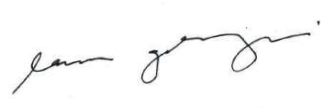 Lance Gokongwei Signature